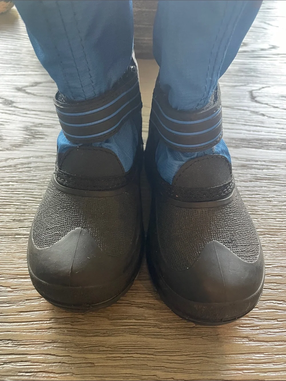 Kamik Kids Blue and Black Waterproof Winter Boots